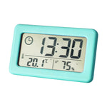 YD005 Mini orologio elettronico misuratore di temperatura/umidità con schermo LCD sottile e leggero, White, Red, Green, Blue, Black