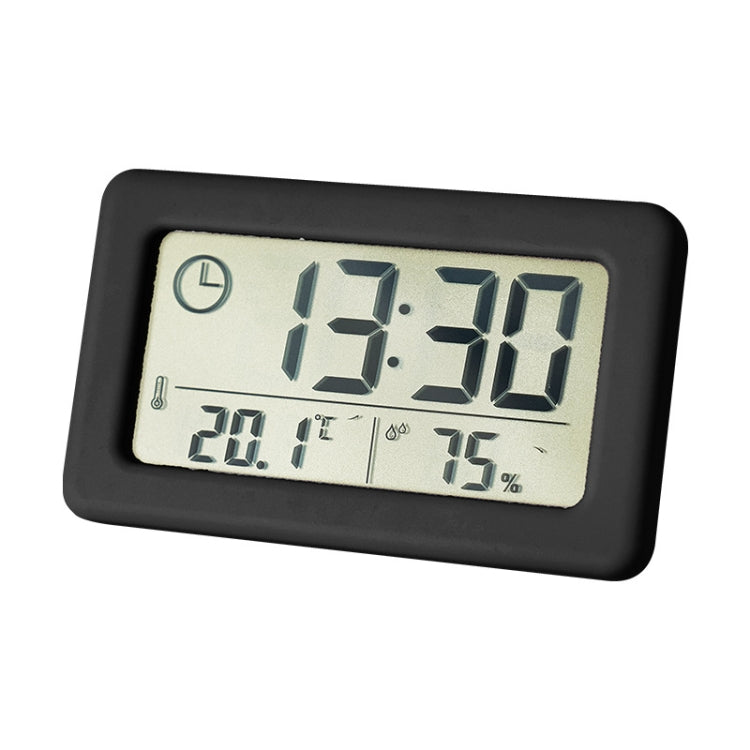 YD005 Mini orologio elettronico misuratore di temperatura/umidità con schermo LCD sottile e leggero, White, Red, Green, Blue, Black