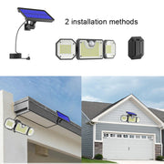 Lampada solare LED 40W con sensore movimento IP65
