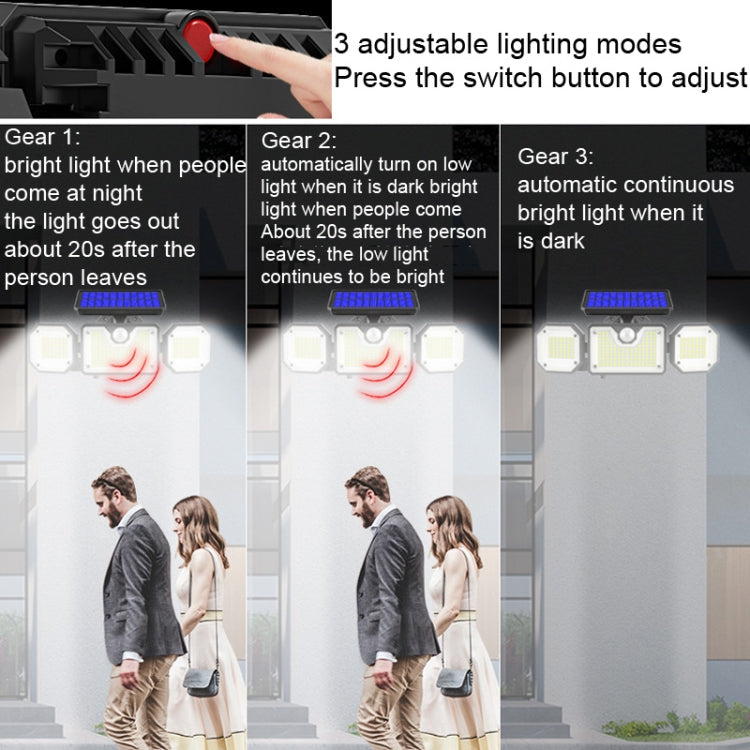 Lampada solare LED 40W con sensore movimento IP65