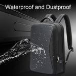 Bopai 61-120891 Zaino da lavoro multifunzionale antifurto per laptop con foro di ricarica USB