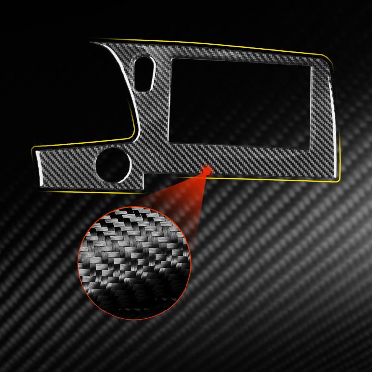 Adesivo per cornice dello schermo del pannello di controllo centrale per Chevrolet Corvette C8 con guida a sinistra, Left-Hand Drive
