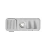 Tappetino drenante in silicone per rubinetto Tappetino antiscivolo per lavello da cucina, Large, Extra Large
