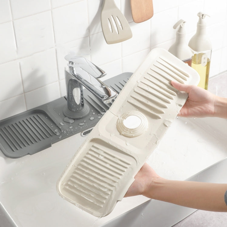 Tappetino drenante in silicone per rubinetto cucina Large