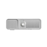 Tappetino drenante in silicone per rubinetto Tappetino antiscivolo per lavello da cucina, Large, Extra Large