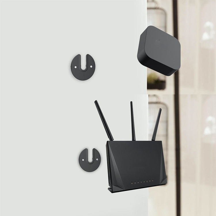 Supporto da parete per tablet e router con montaggio doppio