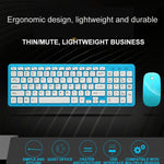 MLD-568 Set tastiera mouse wireless muto da gioco per ufficio, MLD-568 Black, MLD-568 White, MLD-568 Blue, MLD-568 Pink