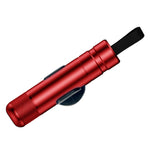 Martello di sicurezza del veicolo Rompivetro di emergenza subacqueo multifunzionale, Black, Red, Silver, Blue