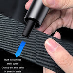 Martello di sicurezza del veicolo Rompivetro di emergenza subacqueo multifunzionale, Black, Red, Silver, Blue