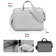 Borsa a tracolla portatile per laptop ispessita airbag, 14.1 inches, 15.6-16.1 inches