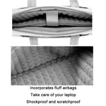 Borsa a tracolla per laptop 14-16 pollici con airbag