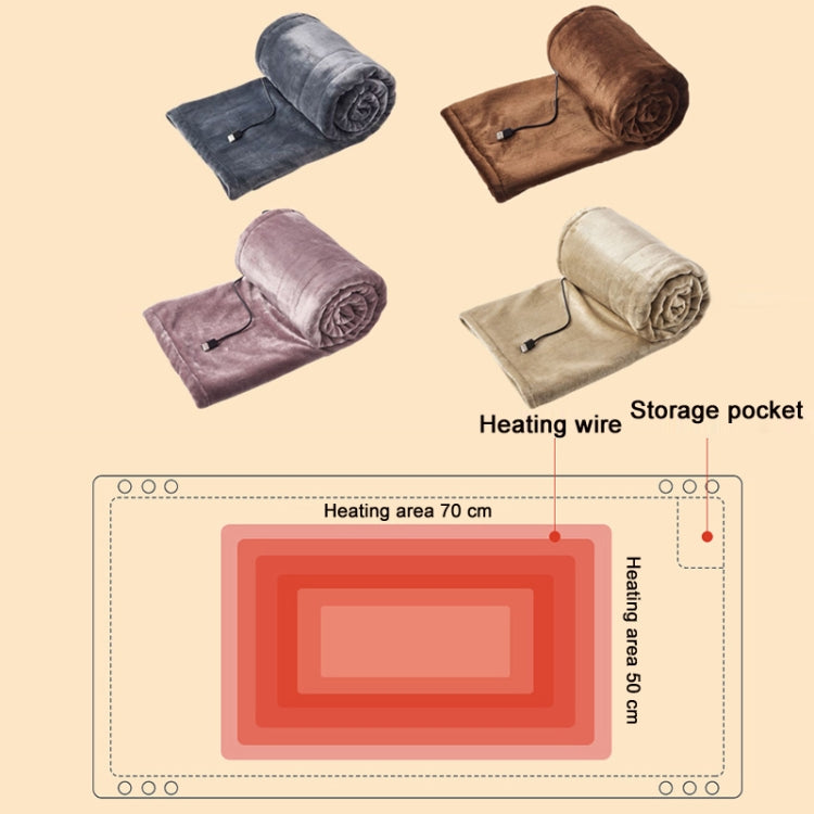 Piccola coperta elettrica portatile USB a bassa tensione da 5 V, 100x80cm, 140x80cm, 160x80cm, 180x80cm