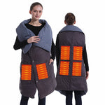 Coperta riscaldante multifunzionale Coperta elettrica USB Scialle riscaldante elettrico caldo all'aperto, Electric Heating Shawl