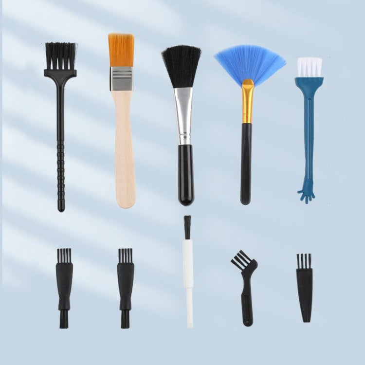 Set di pennelli per la pulizia della polvere per fessure della tastiera del telefono del computer, Brush Set
