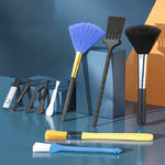 Set di pennelli per la pulizia della polvere per fessure della tastiera del telefono del computer, Brush Set