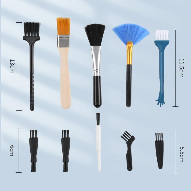 Set di pennelli per la pulizia della polvere per fessure della tastiera del telefono del computer, Brush Set