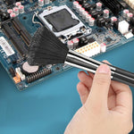 Set di pennelli per la pulizia della polvere per fessure della tastiera del telefono del computer, Brush Set