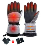 Guanti termici elettrici scaldamani riscaldanti invernali, specifica:, Only Gloves, With Battery Box