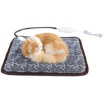Coperta elettrica per animali domestici a temperatura regolabile resistente all'usura e resistente ai morsi, 45x45cm