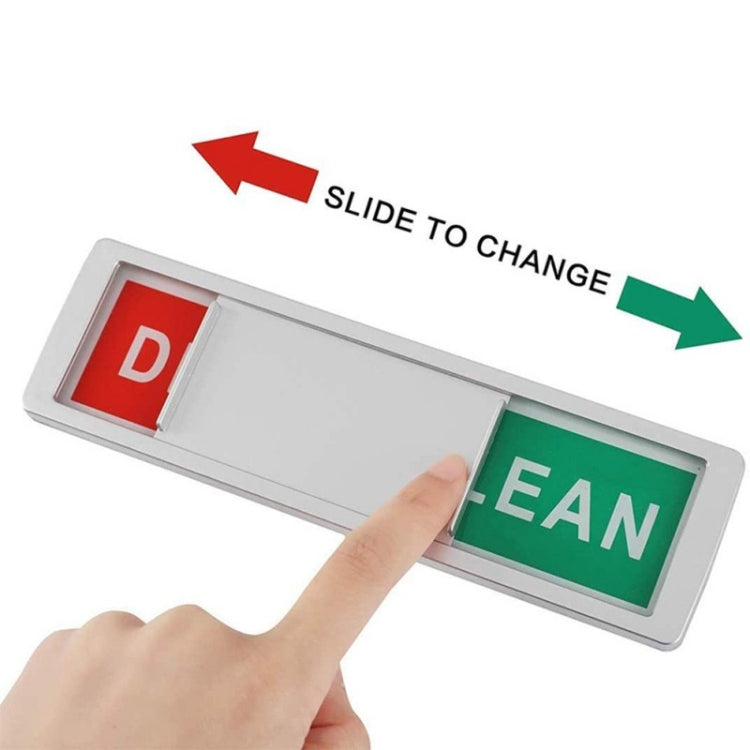 Magnete per lavastoviglie Clean Dirty Sign 2 Coperchio magnetico per lavastoviglie a doppia faccia, Black, White