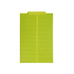 Tampone di scarico in silicone Tappetino per asciugatura isolamento termico multifunzionale da cucina, Grey, Green