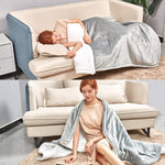 Coperta riscaldante regolabile in temperatura a 3 velocità in flanella da 152x127 cm, 152x127cm US Plug, 152x127cm EU Plug
