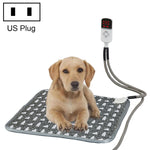 CW45 45x45cm Cuscino riscaldante per animali domestici con regolazione della temperatura multilivello, specifiche:, US Plug, UK Plug, EU Plug