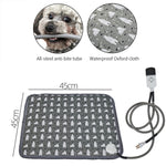 CW45 45x45cm Cuscino riscaldante per animali domestici con regolazione della temperatura multilivello, specifiche:, US Plug, UK Plug, EU Plug