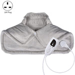 Scialle termico riscaldato elettricamente sulla schiena e sul collo, UK Plug (Creamy-white), EU Plug (Creamy-white), US Plug (Creamy-white), AU Plug (Creamy-white), UK Plug (Dark Gray), EU Plug (Dark Gray), US Plug (Dark Gray), AU Plug (Dark Gray)