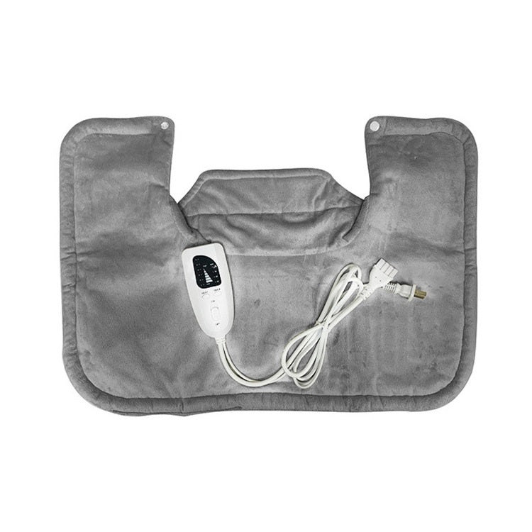 Scialle termico riscaldato elettricamente sulla schiena e sul collo, UK Plug (Creamy-white), EU Plug (Creamy-white), US Plug (Creamy-white), AU Plug (Creamy-white), UK Plug (Dark Gray), EU Plug (Dark Gray), US Plug (Dark Gray), AU Plug (Dark Gray)