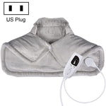 Scialle termico riscaldato elettricamente sulla schiena e sul collo, UK Plug (Creamy-white), EU Plug (Creamy-white), US Plug (Creamy-white), AU Plug (Creamy-white), UK Plug (Dark Gray), EU Plug (Dark Gray), US Plug (Dark Gray), AU Plug (Dark Gray)