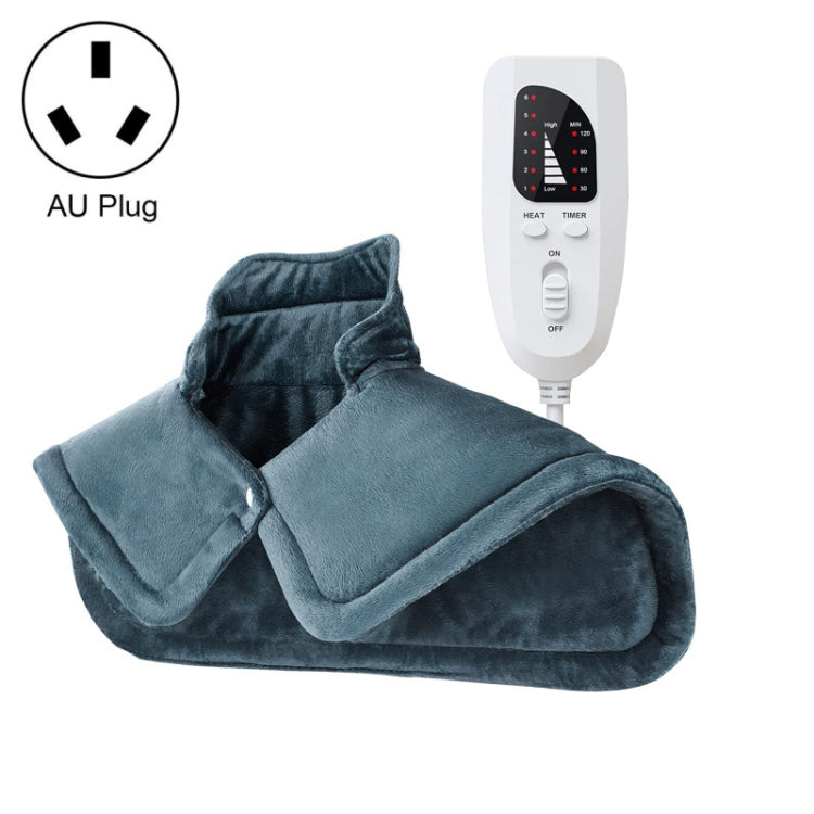 Scialle termico riscaldato elettricamente sulla schiena e sul collo, UK Plug (Creamy-white), EU Plug (Creamy-white), US Plug (Creamy-white), AU Plug (Creamy-white), UK Plug (Dark Gray), EU Plug (Dark Gray), US Plug (Dark Gray), AU Plug (Dark Gray)