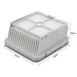Kit ricambi filtri e spazzole per Mijia ShunZao H100 Pro