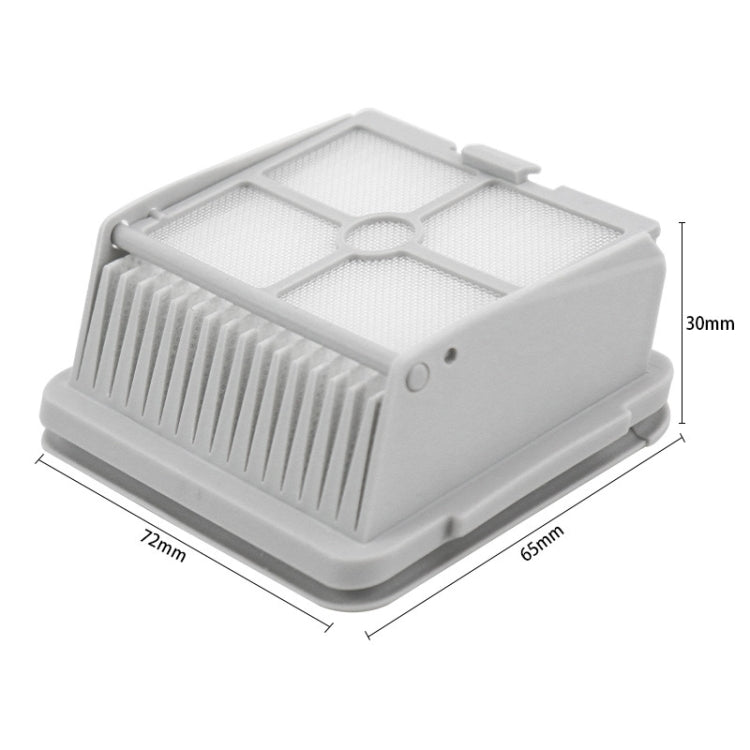 Kit ricambi filtri e spazzole per Mijia ShunZao H100 Pro