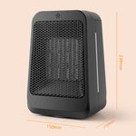 Riscaldatore portatile PTC con telecomando e spegnimento inclinaz