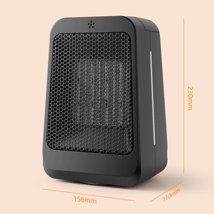Riscaldatore portatile PTC con telecomando e spegnimento inclinaz