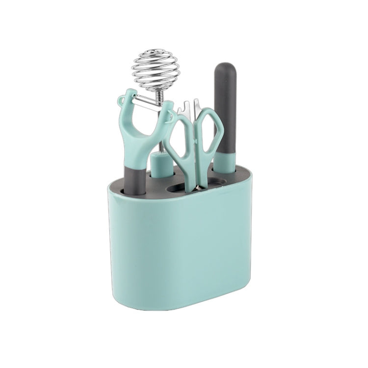 Set di gadget da cucina per pelapatate in acciaio inossidabile con supporto per la conservazione, 5 PCS / Set, 6 PCS / Set, 8 PCS / Set