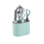 Set di gadget da cucina per pelapatate in acciaio inossidabile con supporto per la conservazione, 5 PCS / Set, 6 PCS / Set, 8 PCS / Set