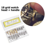 170 PZ / Scatola C012 Accessori per orologi Corona epossidica per orologi Parti per la riparazione della corona e dello stelo, 170 PCS / Box C012