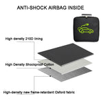 Custodia per cavo di ricarica per auto Borsa per il trasporto per spine di ricarica per veicoli elettrici,Spec:, Round Without Logo, Round  With Logo, Square Without Logo, Square With Logo, Large With Logo, Large Without Logo