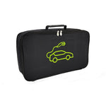 Custodia per cavo di ricarica per auto Borsa per il trasporto per spine di ricarica per veicoli elettrici,Spec:, Round Without Logo, Round  With Logo, Square Without Logo, Square With Logo, Large With Logo, Large Without Logo