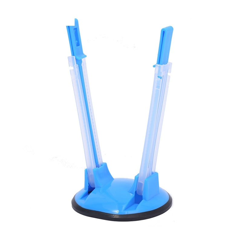 Supporto per rack baggy da 2 pezzi per borsa per la preparazione degli alimenti Borsa per congelatore in plastica Supporto per borsa con chiusura lampo, Green, Blue, Orange