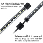 90-260V Luce subacquea per acquario Luce per acquario a LED, Q20BW Blue+White Light, Q30BW Blue+White Light, Q40BW  Blue+White Light, Q50BW Blue+White Light, Q60BW  Blue+White Light, Q20CF RGB Light, Q30CF  RGB Light, Q40CF  RGB Light, Q50CF  RGB Light...