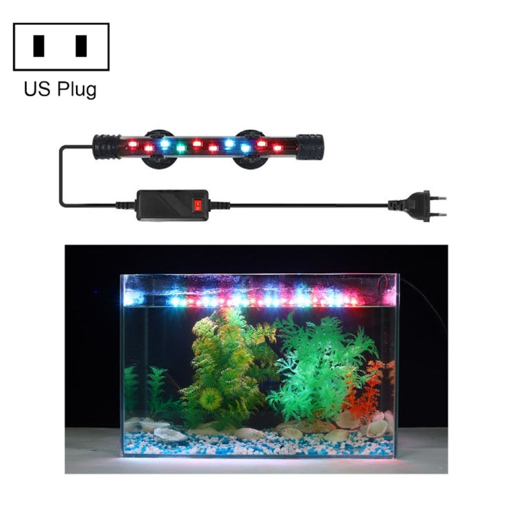 90-260V Luce subacquea per acquario Luce per acquario a LED, Q20BW Blue+White Light, Q30BW Blue+White Light, Q40BW  Blue+White Light, Q50BW Blue+White Light, Q60BW  Blue+White Light, Q20CF RGB Light, Q30CF  RGB Light, Q40CF  RGB Light, Q50CF  RGB Light...