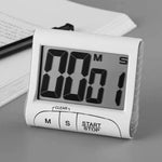 Promemoria cucina Apprendimento timer positivo con interruttore, Black, White