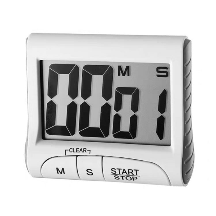 Promemoria cucina Apprendimento timer positivo con interruttore, Black, White