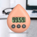 Promemoria per l'apprendimento degli studenti con timer elettronico a goccia d'acqua, White, Black, Orange, Green, Blue, Light Pink, Yellow Green, Light Green