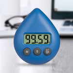 Promemoria per l'apprendimento degli studenti con timer elettronico a goccia d'acqua, White, Black, Orange, Green, Blue, Light Pink, Yellow Green, Light Green