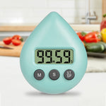 Promemoria per l'apprendimento degli studenti con timer elettronico a goccia d'acqua, White, Black, Orange, Green, Blue, Light Pink, Yellow Green, Light Green