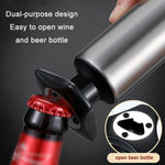 Utensili per la casa apribottiglie per vino in acciaio inossidabile da cucina, True Color, Black